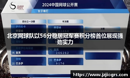 北京网球队以56分稳居冠军赛积分榜首位展现强劲实力