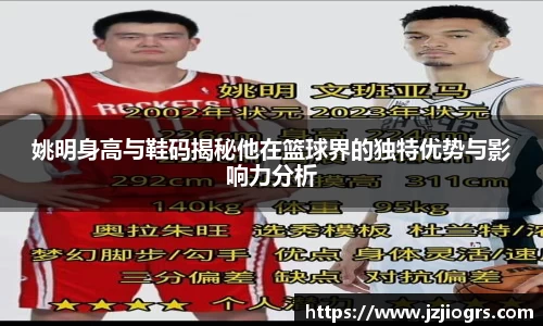 姚明身高与鞋码揭秘他在篮球界的独特优势与影响力分析